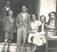 1950, Ian TTfan meets his idol Geoff Duke