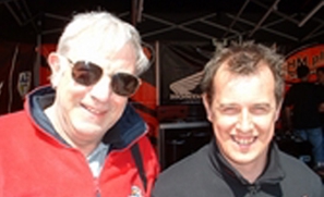 2006, Ian TTfan meets his idol John McGuinness